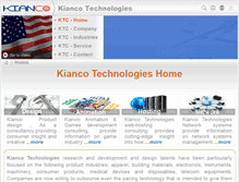 Tablet Screenshot of kianco.net